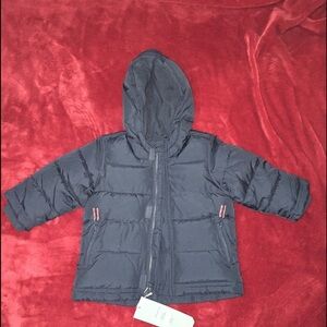 Old Navy child puffer fleece lined coat.